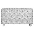 thumbnail image 1 of Hztyyier Caja de pa?uelos de Rectangular Decorativo Servilletero Contenedor de Papel de para la decoración Elegante de la Oficina en casa(Plata) EOTVIA NO, 1 of 4