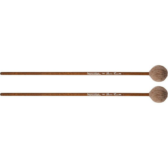 Innovative Percussion Thomas Burritt Series Ramin Marimba Mallets Hard Mocha Yarn