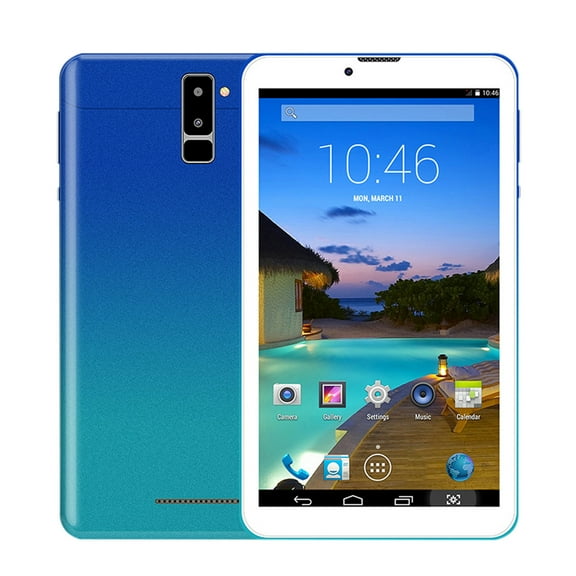 7-inch Android Tablet, MTK6592 Octa-Core, 1GB RAM, 8GB Storage, 0.3MP Front & 2MP Rear Camera, SIM Support, WiFi, Bluetooth, GPS