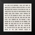 thumbnail image 2 of Rader, Lauren 20x20 Black Modern Framed Museum Art Print Titled - The Lord is My Shepherd, 2 of 5