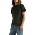 thumbnail image 4 of 2 Pack Shaka Wear Men's Active Comfort Cotton Short Sleeve Crew Neck T-Shirt - Hunter Green - Medium, 4 of 4