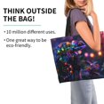thumbnail image 2 of Fotbe Glowing Chameleon Fantasy Art Bolsa Tote Estética de Lona con Estampado para Mujer - Bolsa Reutilizable de Hombro Casual para Vacaciones, Compras, Trabajo y Gimnasio, 2 of 8