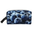 thumbnail image 2 of Uemuo Blueberry Pattern Portable Toiletry Bags with Handle, Waterproof travel Make up Bags for Women, Large Capacity Travel Cosmetic Bags, 2 of 9