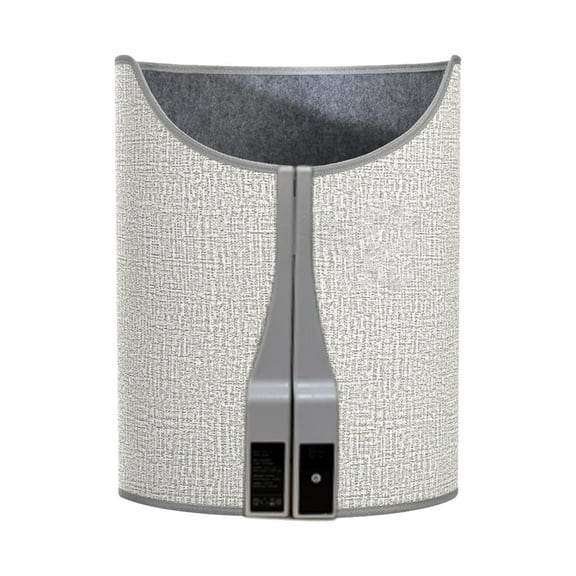 Portable Leg Warmer - Under Desk Heater with Soft Blanket, 170W Quick Heating, 3 Temperature Modes, Overheat Protection & Timer, for Home Office Foot & Knee Warmth
