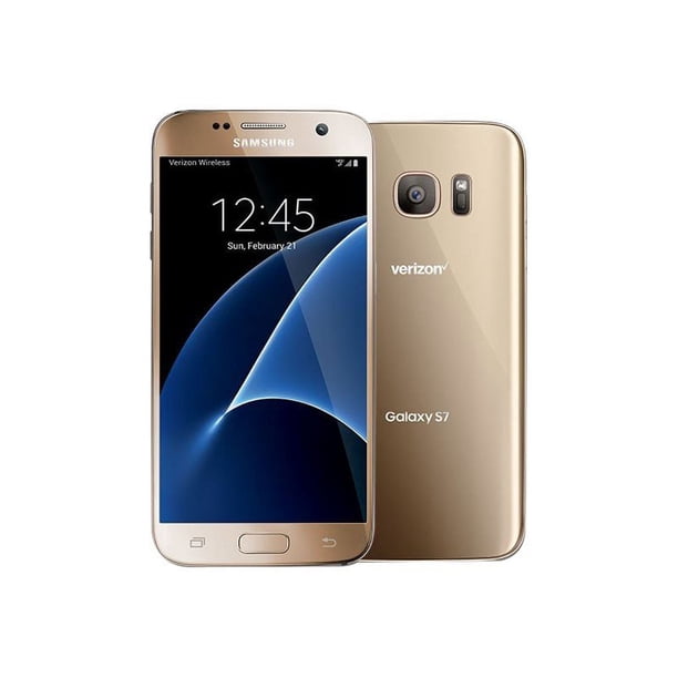 Galaxy S7 32GB Gold - Mobile devices for gadget chains - Walmart