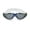 Clear/Gray/Dark Blue, variant on Aquasphere  Adult Vista Swimming Goggles