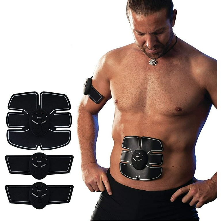 Fitness Belt and Abdominal Toner Equipment for Muscle Adult Women and Man  at Home Workout Gym 