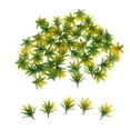 thumbnail image 1 of 50 piezas de árboles de flores amarillas modelo Train garden and park, 1 of 9