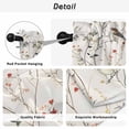 thumbnail image 5 of Spring Floral Tier Curtains, Summer Birds Botanical Country Light Filtering Kitchen Curtains, 2Pcs Rod Pocket Half Window Treatments Panels for Sink Cafe Cabinet Camper 27.5x24 Inches, 5 of 9