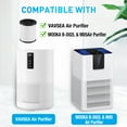 thumbnail image 4 of 2 Pack Filter Replacement Compatible With VAVSEA B-D02H & MOOKA B-DO2L M05 Air Purifier, High-Efficiency Activated Carbon Air Filter for Smoke, Odor, Dander, Pollen, 4 of 7