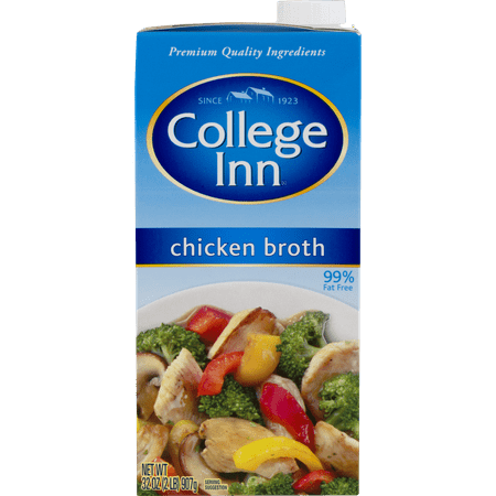 (6 Pack) College Inn Chicken Broth, 32.0 OZ (Best Colleges For Stock Brokers)