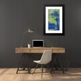 thumbnail image 4 of Esther Verdonk 15x24 Black Modern Framed Museum Art Print Titled - The Land of Holland II (1978), 4 of 5