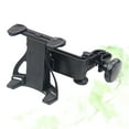 thumbnail image 1 of HAMPPLIES 1Set Car Tablet Holder Adjustable Bracket Plastic Black for Smartphone and Tablet PC, 1 of 8