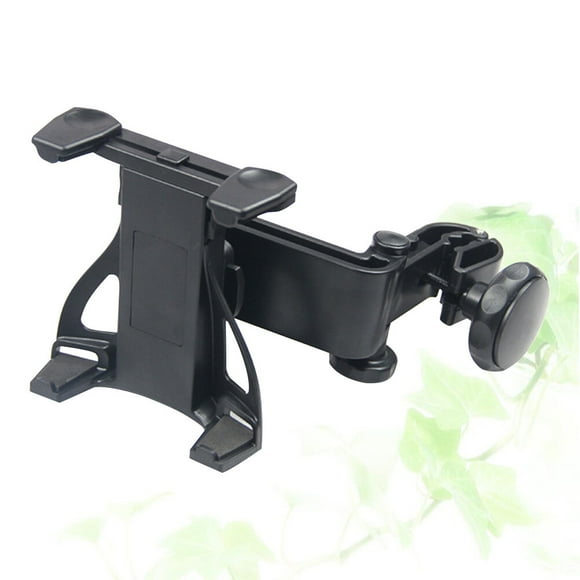 HAMPPLIES 1Set Car Tablet Holder Adjustable Bracket Plastic Black for Smartphone and Tablet PC