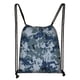 thumbnail image 1 of Qarigey con cordón para deporte, gimnasio, natación, baile, impermeable, ropa de cuerda, plegable, paquete grueso de camuflaje, para Envolturas para manijas de equipaje Azul, 1 of 5