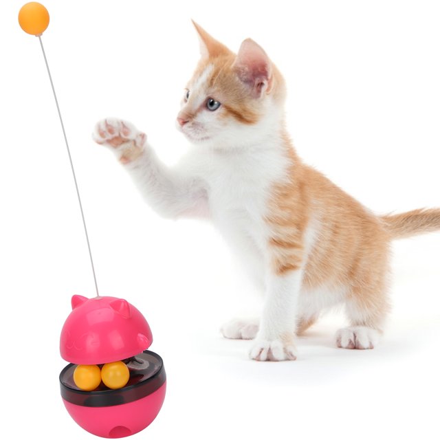 Juguetes Para Mascotas, Bola Para Fugas De Comida, Deliciosa Mordedura, Resistente, Interesante Para Mascotas Y Gatos