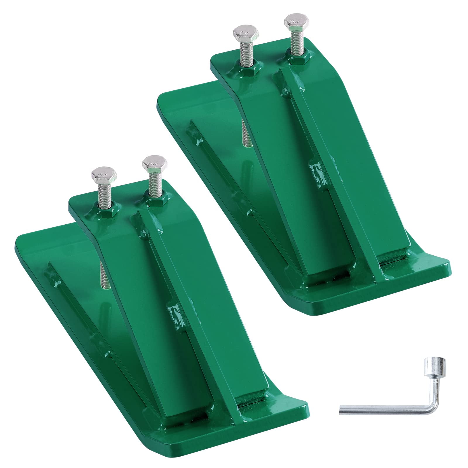 Tractor Bucket Protector, 2Pcs Ski Edge Protector, Turf Skid Protector