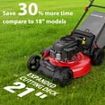 thumbnail image 3 of PowerSmart 21" 170cc Gas Self-Propelled Lawn Mower, with 6-Position Height Adjustment, 3 of 12