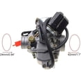 thumbnail image 2 of High-Performance Carburetor for GY6 125cc 150cc, Reliable Carburetor With Electric Choke, Portable And Lightweight, Ensuring   Air Flow For Your ATV Go Karts And Scooter, 2 of 5