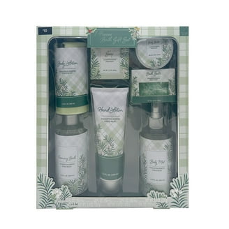 Olivia Grace Bath & Body Care Set, Vanilla Almond, 7 pcs
