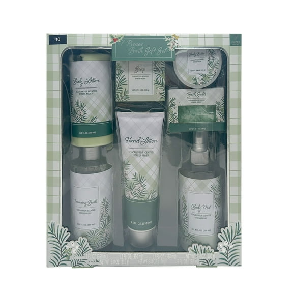 Bath Gift Set, 7pcs, Adult