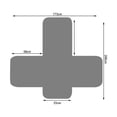 thumbnail image 2 of Arm Chair Polyester Slipcovers  Black, 2 of 14