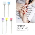 thumbnail image 3 of Cleaning Brush Soft Bristles Nylon Wool Portable Nail Drill Bit Dust Removing Brush Home Use, 3 of 10