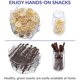 thumbnail image 4 of Rejilla de deshidratación de frutas y verduras de acero inoxidable y rejilla de drenaje, con cinco capas de rejilla de deshidratación apilable de acero inoxidable 304 de grado alimenticio, 4 of 5