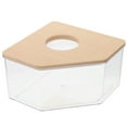 thumbnail image 6 of Niceauty Hamster Sand Dish Acrylic Triangular for Pet Hamster 1 Set, 6 of 7
