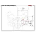 thumbnail image 4 of Ict Billet Sbc Billet Alternador Ajustable Kit De Soporte De Dirección Asistida Lwp Chevy Small Block 551476, 4 of 5