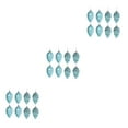 thumbnail image 1 of relayinert 8pieces Tree Decoration Eye-catching Pine Cone Decorations For Festive Lake Blue 3Set, 1 of 6