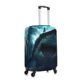 thumbnail image 3 of Fotbe Undersea Shark Luggage Cover Protector,Suitcase Protector,Scratch and Dirt Resistant,Fits 18-32 Inch Luggage-Medium, 3 of 9