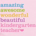 thumbnail image 2 of CafePress - Kindergarten Teacher Body Suit - Long Sleeve Cotton Baby Bodysuit, 2 of 4