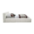 thumbnail image 6 of Meridian Furniture Carlin Cream Chenille Fabric Full Bed, 6 of 7