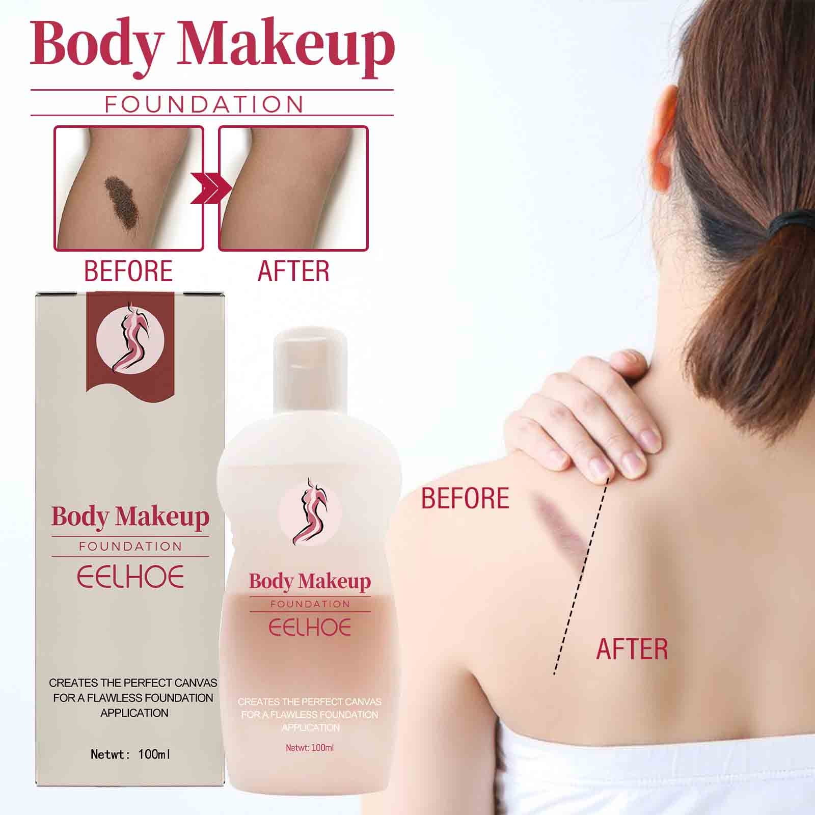 Gzwccvsn Body MakeUp Foundation,Tattoo Cover Up Makeup Waterproof
