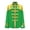 Green, variant on Child Girls Boys 70s Rock Star Dance Coat Sergeant Pepper Tassel Tailcoat Uniform Green 8