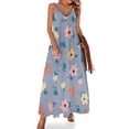 thumbnail image 1 of Flourish: Vestido sin mangas con rayas Vestidos de mujer Vestido de noche Vestido lindo, 1 of 7