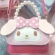 thumbnail image 1 of Sanrio children's bag Princess portable messenger bag small shoulder bag doll coin purse baby girl cute bow, 1 of 5