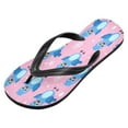 thumbnail image 2 of YAZAOOSummer Flip Flops Creatively Cheerful Bluebird Parade Simple Beach Sandals, 2 of 8
