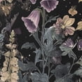 thumbnail image 4 of Yayeee Shower Curtain with Hooks 72"x72" Waterproof Fabric Bathroom Hanging Decor, Dark Flowers Pattern, 4 of 5