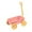 Pink, variant on Runquan Kid Wagon Toy Outdoor Indoor Toy Children Wagon Cart for Yard Summer Outdoor Blue