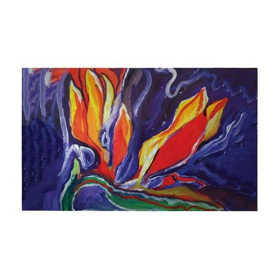 30 x 50 in. Purple Paradise Door Mat