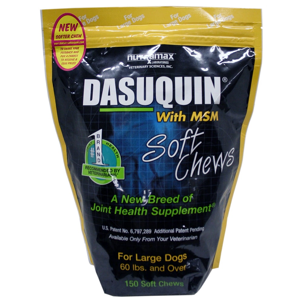Nutramax Dasuquin with MSM Joint Health Supplement for Large Dogs, 150