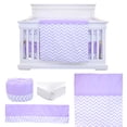 thumbnail image 2 of Bebelelo - Bedding Set - 5 Pieces - Lilac Wave, 2 of 9