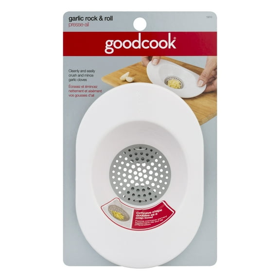 Stainless Steel Rock & Roll Garlic Mincer, Garlic Press, GoodCook
