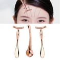 thumbnail image 3 of Boc 2Pcs Eye Massagers Improve Contours Safe Zinc Alloy T-shaped Facial Rollers for Gift, 3 of 10