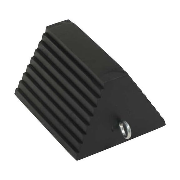 Manufacturer Varies Chock,Wheel,8 In D,Black 2A092