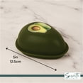 thumbnail image 5 of Servette Home Food Keeper Storage Container with Lid, Food Saver for Fresh Avocados, Red Onions, and Garlic, BPA Free, Set of 3 (Avocado), 5 of 5