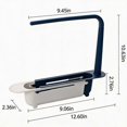 thumbnail image 2 of Naittoop Telescopic Sink Storage Rack, Adjustable Kitchen Drain Organizer, Hanging Storage Shelf for Sponges, Cloths, and Sink Essentials Red, 2 of 5