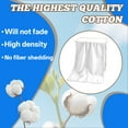 thumbnail image 5 of AUQ Bath Towels Large,Rapid-Dry Breathable Weave Microfiber Towels,Tough Non-Deforming Design Wash Rags for Body,White,13.78*29.53*0.39in, 5 of 7